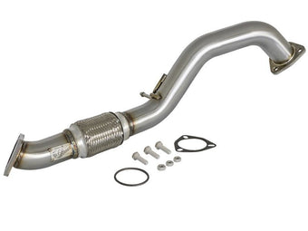 compare product aFe Power Elite Twisted Steel 16-17 Honda Civic I4-1.5L (t) 2.5in Rear Down-Pipe Mid-Pipe