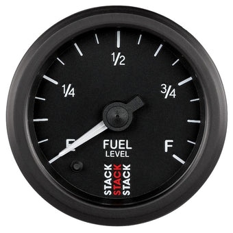 compare product Autometer Stack Instruments 52mm 0-280 Ohm Programmable Pro Stepper Motor Fuel Level Gauge - Black