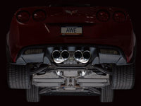 AWE Tuning 09 - 13 Chevrolet Corvette 6.2L Touring Edition Axle - Back Exhaust w/ Chrome Silver Tips - My Store