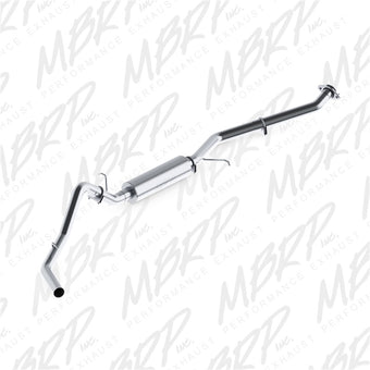 compare product MBRP 2003-2007 Chev/GMC 1500 Classic 4.8/5.3L EC/CC-SB Cat Back Single Side AL P Series Exhaust