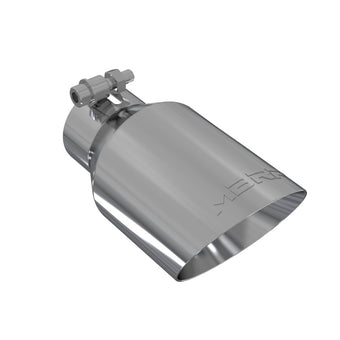 compare product MBRP Universal Tip 4in O.D. Dual Wall Angled 2.5in inlet 8in length T304