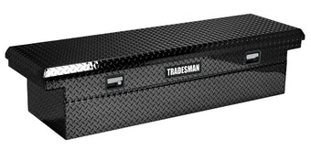 compare product Tradesman Aluminum Economy Cross Bed Low-Profile Truck Tool Box (70in.) - Black