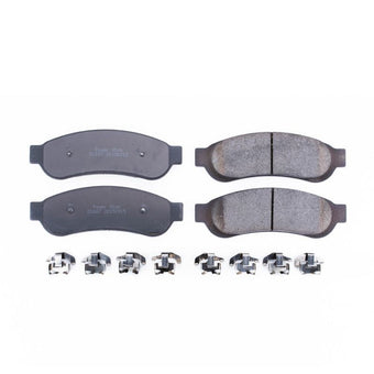 compare product Power Stop 07-10 Ford F-250 Super Duty Rear Z17 Evolution Ceramic Brake Pads w/Hardware