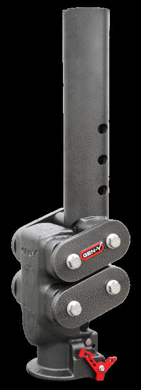 compare product Gen-Y Spartan Torsion-Flex 5in Offset 4in RD Tube Gooseneck 2-5/16in Coupler Standard Height