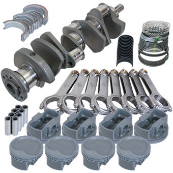 compare product Eagle Pontiac 455 4.250in Crank 6.800in I-Beam Rods -22cc 4.185in Pistons Rotating Assembly