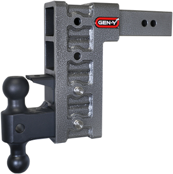 compare product Gen-Y Mega Duty 2.5in Shank 9in Drop 3K TW 21K Hitch w/GH-061 Dual-Ball/GH-062 Pintle Lock
