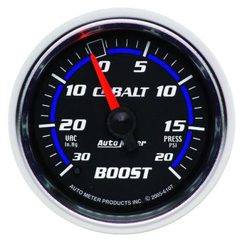compare product Autometer Cobalt 52mm 20psi mechanical Boost Gauge
