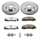 Power Stop 08 - 09 Buick Allure Front Z26 Street Warrior Brake Kit - My Store