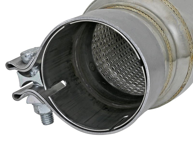 aFe MACH Force - Xp Resonator 2 - 1/2 IN Inlet/Outlet x 4 IN Dia. x 12 IN Body x 15 IN Overall Length - My Store