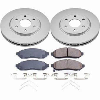 compare product Power Stop 2019 Nissan Frontier Front Z17 Evolution Geomet Coated Brake Kit