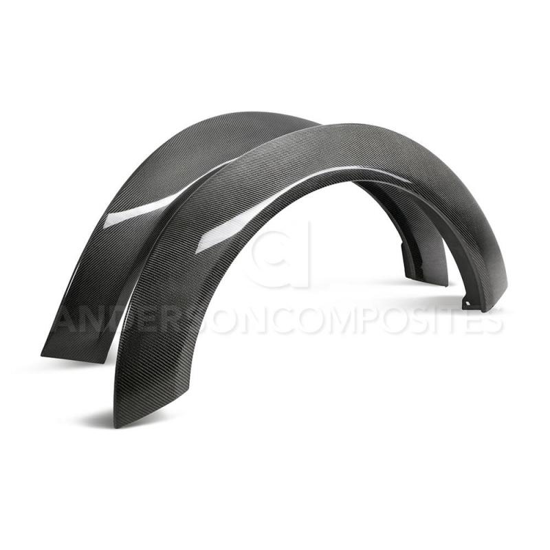 Anderson Composites 2018 Dodge Demon Wide Body Fender Flares (Front) - My Store