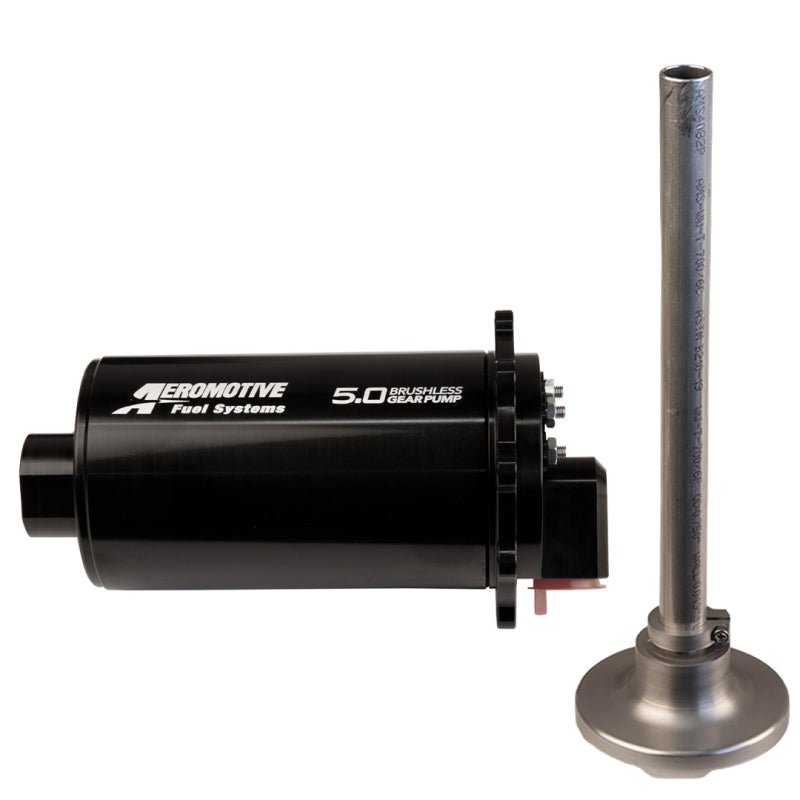 Aeromotive Brushless Spur Gear Fuel Pump w/TVS Controller - Universal - In - Tank - 90 Deg - 5gp - My Store