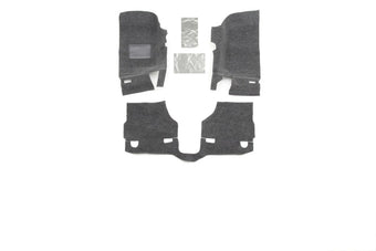 compare product BedRug 07-10 Jeep JK 2Dr Front 3pc Floor Kit (Incl Heat Shields)