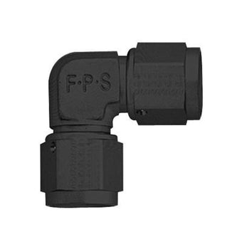 compare product Fragola -12AN x 90 Degree Female Coupler - Black