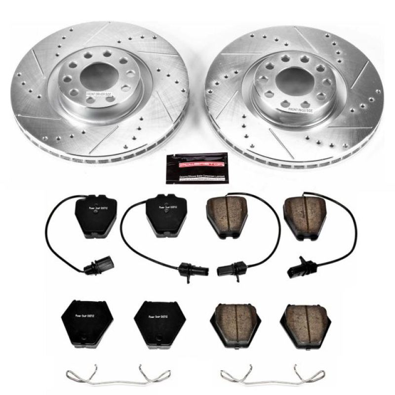 Power Stop 00 - 04 Audi A6 Quattro Front Z23 Evolution Sport Brake Kit - My Store