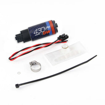 compare product DeatschWerks BMW E30 DW430C 430lph Compact Fuel Pump