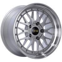 BBS LM 17x9 5x130 ET17 CB71.6 Diamond Silver Center Diamond Cut Lip Wheel - My Store