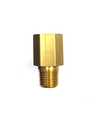 compare product Ridetech Brass Check Valve 1/4in NPT x 1/4in NPT