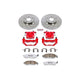 Power Stop 03 - 04 Infiniti M45 Front Z26 Street Warrior Brake Kit w/Calipers - My Store