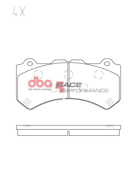 DBA 09 - 24 Nissan GT - R (R35 w/Brembo Brakes) Front RP Performance Brake Pads - My Store