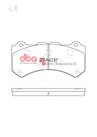 DBA 09 - 24 Nissan GT - R (R35 w/Brembo Brakes) Front RP Performance Brake Pads - My Store