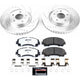 Power Stop 14 - 19 Nissan Rogue Front Z26 Street Warrior Brake Kit - My Store
