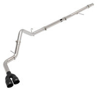 aFe Rebel XD Series 3in 304SS DPF - Back 20 - 21 GM Trucks L6 - 3.0L (td) LM2 - Dual Black Tip - My Store