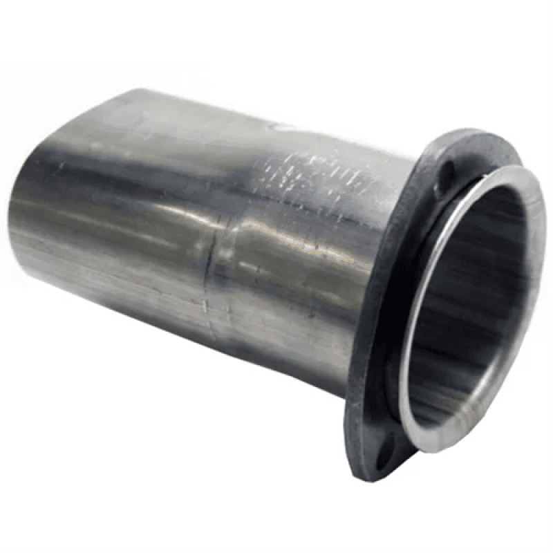 Granatelli 3.0in Round to 3.0in Oval Exhaust Adapter w/Floating 3 Bolt Header Flange - My Store