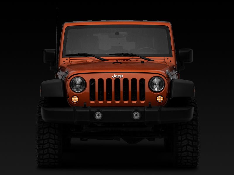 Raxiom 07 - 18 Jeep Wrangler JK Axial Series LED Front Turn Signals (Smoked) - My Store