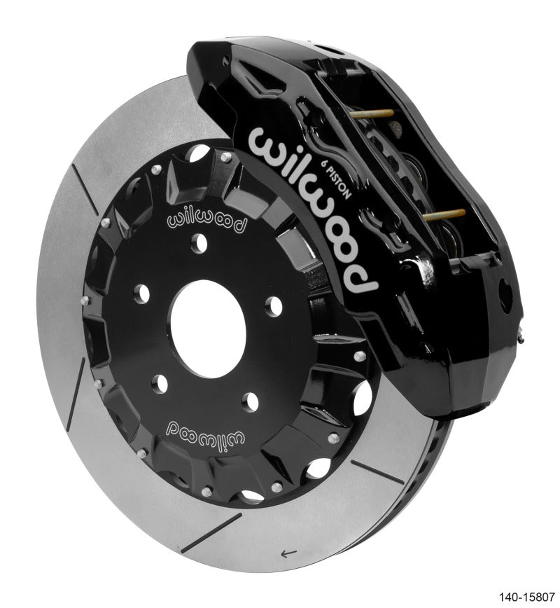 Wilwood TX6R Front Kit 16.00in Black 13 - 17 Dodge Truck 1500 - 4WD - My Store