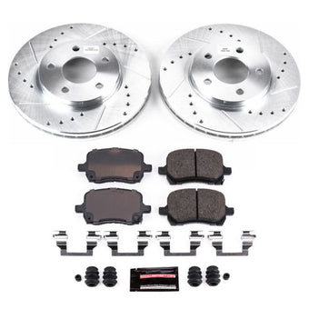 compare product Power Stop 04-08 Chevrolet Malibu Front Z23 Evolution Sport Brake Kit