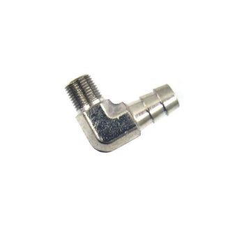 compare product Nitrous Express 1/8 NPT x 3/8 90 Hose Barb