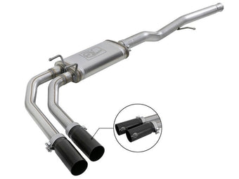 compare product aFe Rebel Series 3in to 2.5in 409 SS Cat-Back Exhaust w/ Black Tips 09-18 GM Silverado/Sierra 5.4L