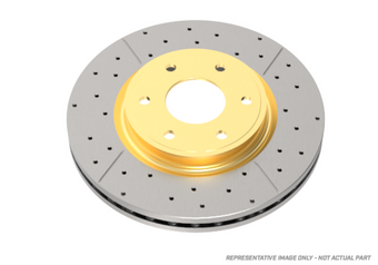 compare product DBA 05 Pontiac GTO Rear Drilled & Slotted Street Series Rotor