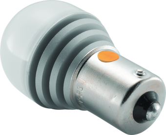compare product Kuryakyn Single Circuit Amber LED 1156 Bulb