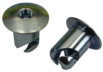 compare product Moroso Quick Fastener - Oval Head - 7/16in x .450in - Steel - 10 Pack