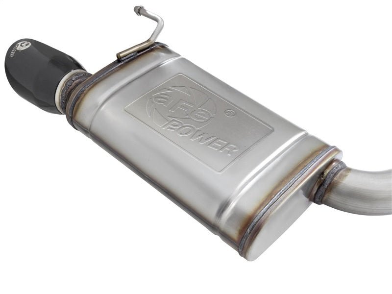 aFe MACHForce XP Exhausts Cat - Back SS - 304 EXH w/ Black Tips 15 - 16 Ford Mustang EcoBoost 2.3L (t) - My Store
