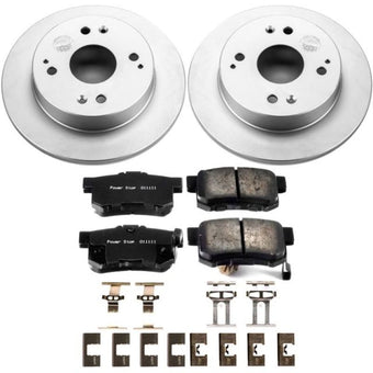 compare product Power Stop 1997 Acura CL Rear Z17 Evolution Geomet Coated Brake Kit