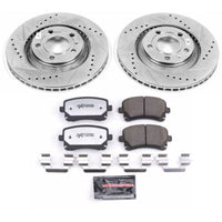 Power Stop 04 - 09 Audi S4 Rear Z26 Street Warrior Brake Kit - My Store