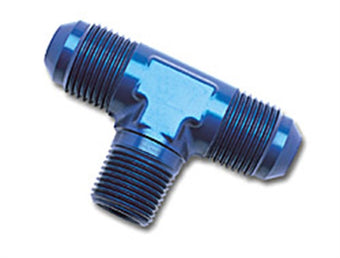 compare product Russell Performance -6 AN to 3/8in NPT Flare to Pipe Tee Fitting