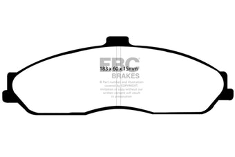 compare product EBC 03-04 Cadillac XLR 4.6 Yellowstuff Front Brake Pads