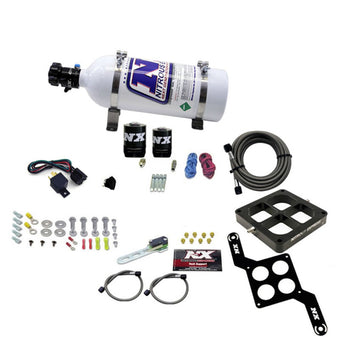 compare product Nitrous Express Dominator Single Entry Billet Crossbar RNC Nitrous Kit (250-750HP) w/5lb Bottle