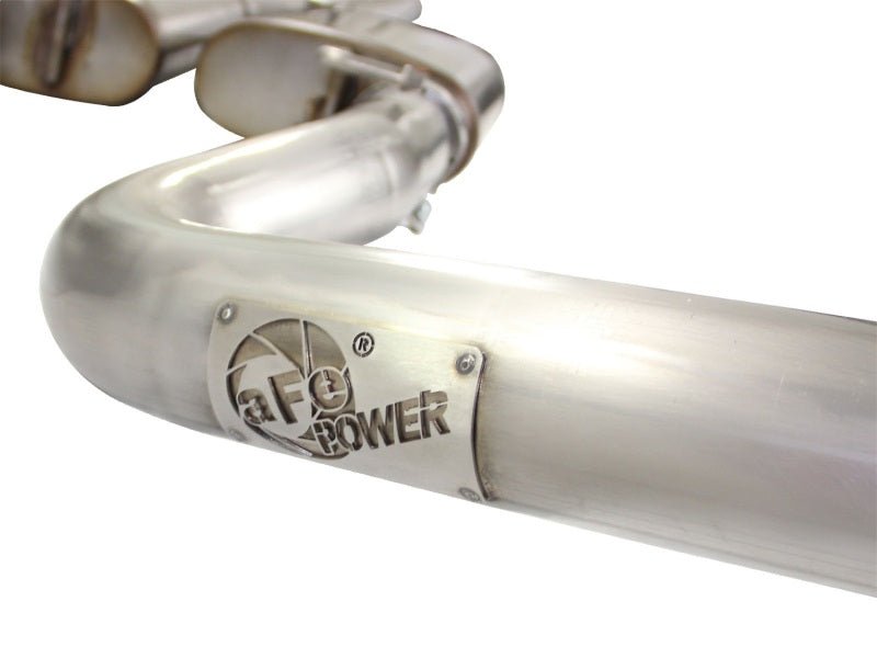 aFe MACHForce XP Exhausts Cat - Back SS - 409 EXH CB Dodge Challenger SRT - 8 08 - 12 V8 - 6.1/6.4L - My Store