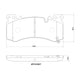Brembo OE 21 - 24 Cadillac Escalade/Suburban/23 - 24 Chevy Silverado 1500 Ceramic Brake Pad - Front - My Store