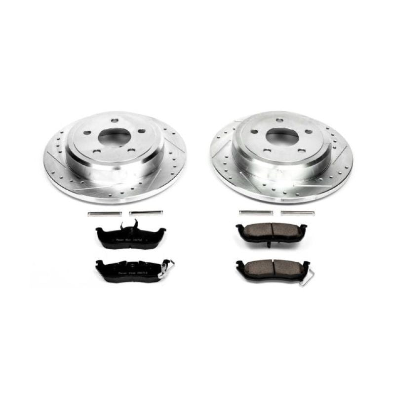 Power Stop 06 - 10 Jeep Commander Rear Z23 Evolution Sport Brake Kit - My Store