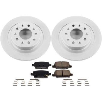 compare product Power Stop 16-18 Chevrolet Malibu Rear Z17 Evolution Geomet Coated Brake Kit
