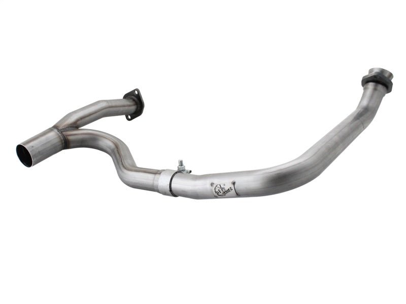 aFe Power Twisted Steel Y - Pipe Stainless Steel 2.5in 12 - 14 Jeep Wrangler V6 3.6L - My Store