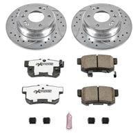 Power Stop 99 - 01 Acura RL Rear Z26 Street Warrior Brake Kit - My Store