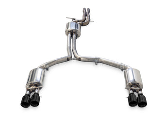 compare product AWE Tuning Audi C7.5 A7 3.0T Touring Edition Exhaust - Quad Outlet Diamond Black Tips