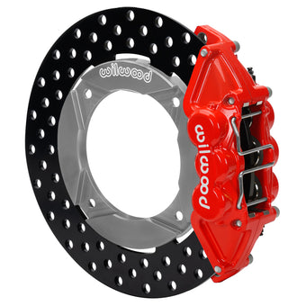 compare product Wilwood 2014+ Polaris RZR XP 1000 Rear Kit 11.25in Drilled - Red